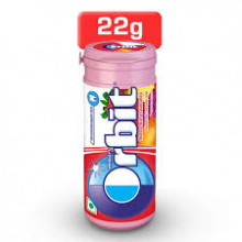 Wrigleyâ€™s Orbit Sugar-Free Chewing Gum, Mixed Fruit, 22g