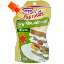 FUNFOODS VEG MAYONNAISE ORIGINAL, 100GMS